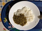 Green Grams mit Reis