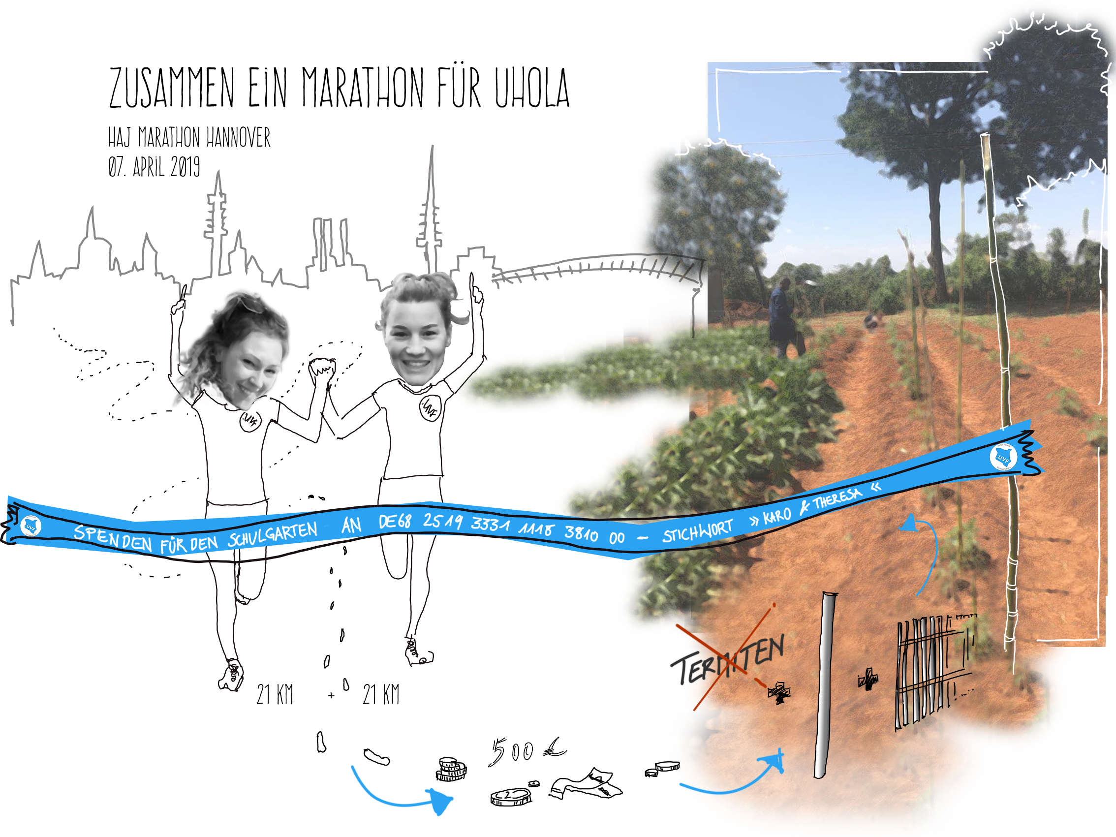 Ein Marathon für Uhola+IBAN